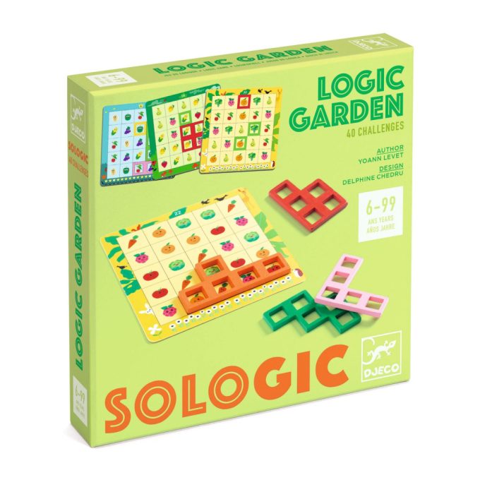 Djeco Logikai játék - Logikus kert