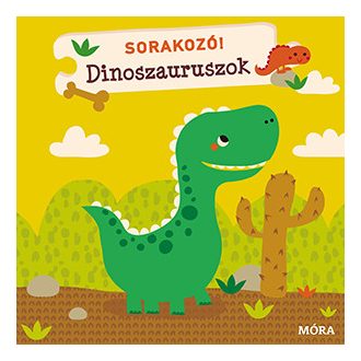 Móra SORAKOZÓ! - Dinoszauruszok puzzle könyv