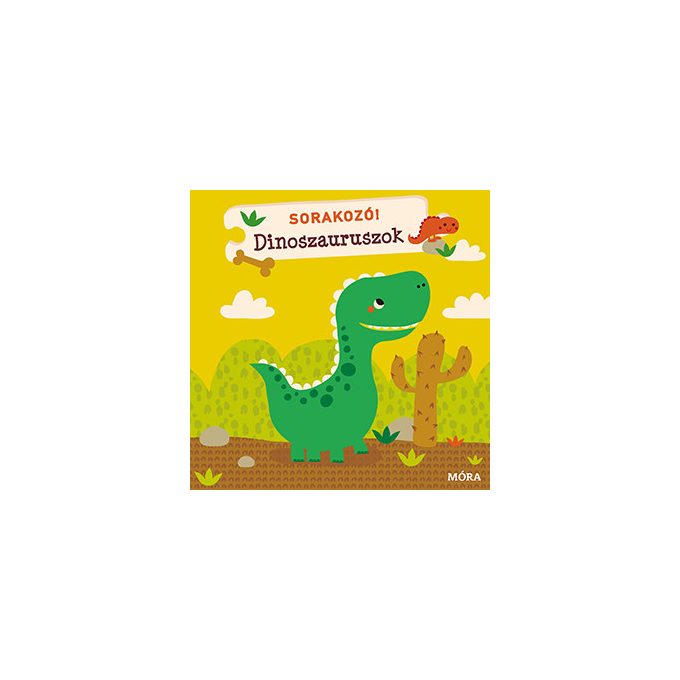 SORAKOZÓ! - Dinoszauruszok puzzle könyv - Móra