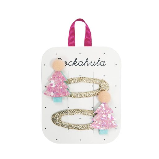 Rockahula Kids Cukorka karácsonyfa hajcsat 2 db