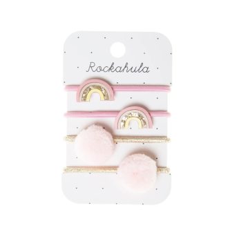 Rockahula Kids Varázslatos szivárvány hajgumi szett