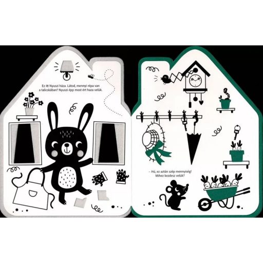 Napraforgó Színes házak - Nyuszi otthona