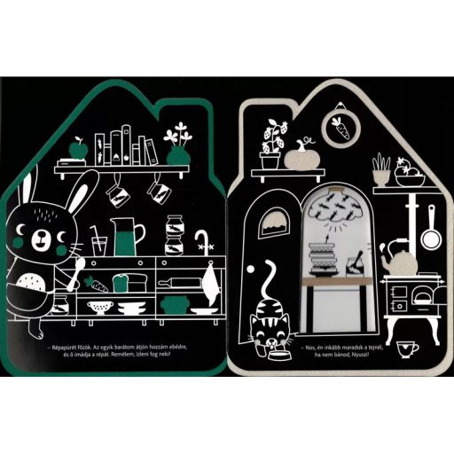 Napraforgó Színes házak - Nyuszi otthona