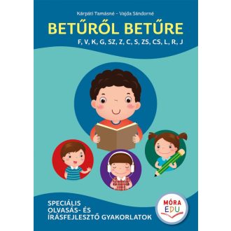   Móra Betűről betűre 3. - f, v, k, g, sz, z, c, s, zs, cs, l, r, j