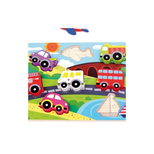 New Selection Formabeillesztő járműves puzzle