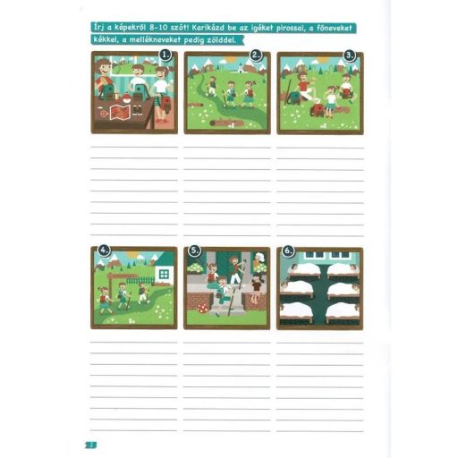 Napraforgó Tanoda - Gyakorlófeladatok negyedikeseknek 1.