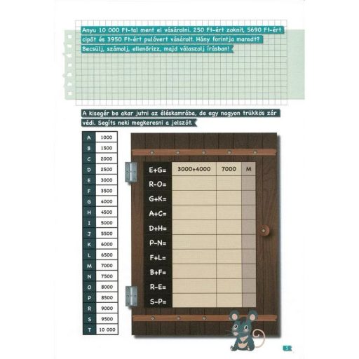 Napraforgó Tanoda - Gyakorlófeladatok negyedikeseknek 1.