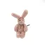Moulin Roty Artur és Lujzi rózsaszín lógó fülű plüss nyuszi 22 cm