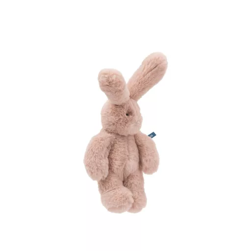 Moulin Roty Artur és Lujzi rózsaszín lógó fülű plüss nyuszi 22 cm