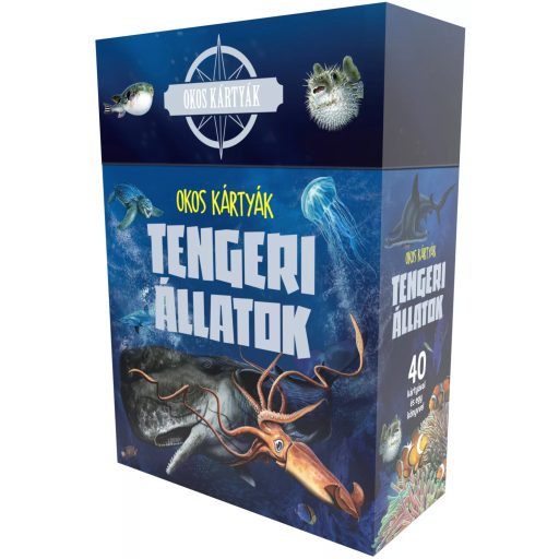 Napraforgó Okos kártyák - Tengeri állatok