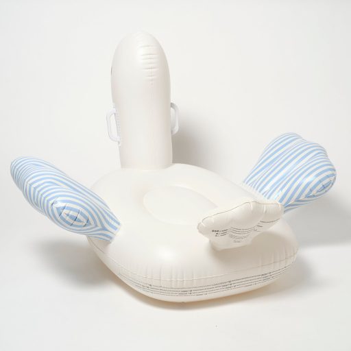 Sunnylife Gyerek Ride-On matrac Sammy, a Sirály, kék csíkos