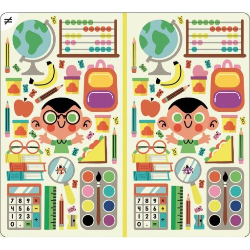 Auzou Letörölhető fejtörő feladatkártyák, Játék az iskolában