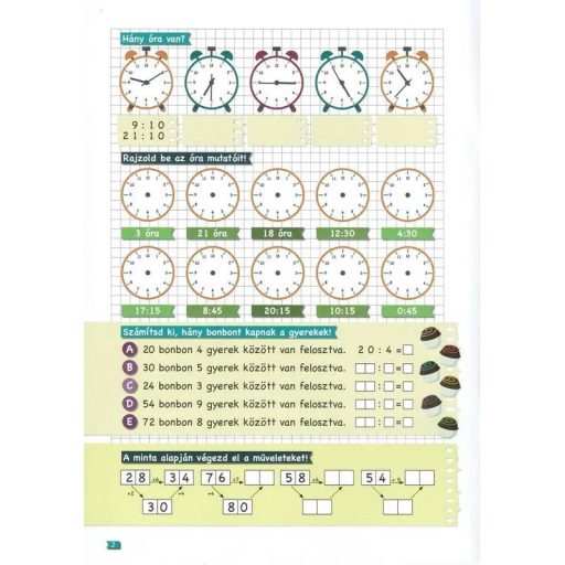 Napraforgó Tanoda - Gyakorlófeladatok harmadikosoknak 2.