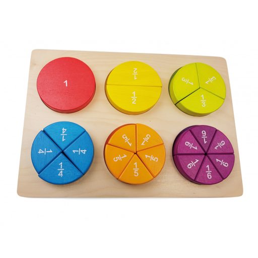 Andreu Toys Törtek gyakorlása puzzle