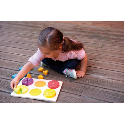 Andreu Toys Törtek gyakorlása puzzle