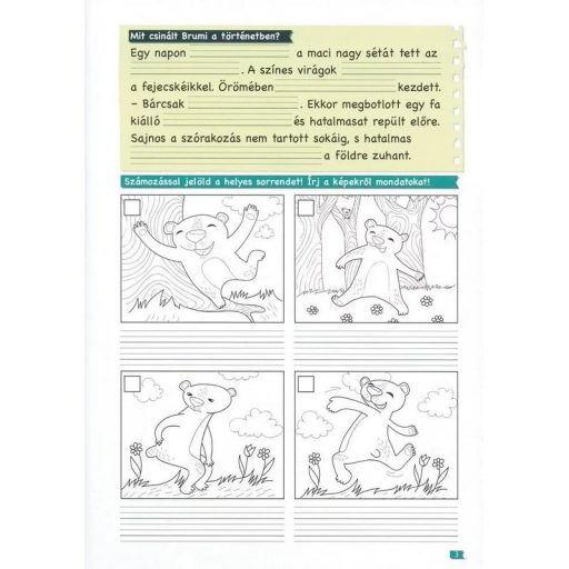 Napraforgó Tanoda - Gyakorlófeladatok másodikosoknak 1.