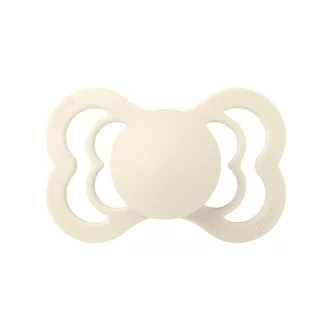 Bibs Supreme Symmetrical Latex Ivory krémfehér szimmetrikus natúr kaucsuk cumi 6-36 hó