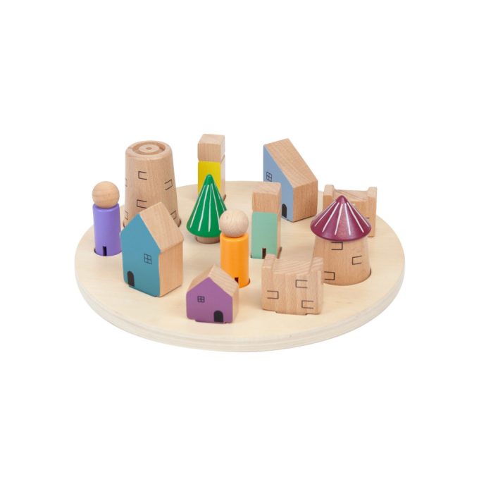Andreu Toys 3D Puzzle - Falu