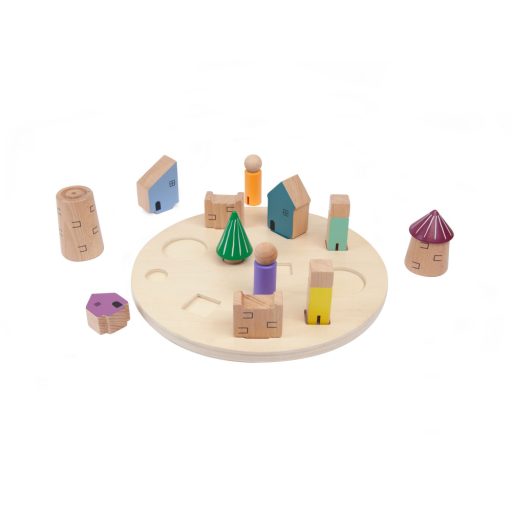Andreu Toys 3D Puzzle - Falu