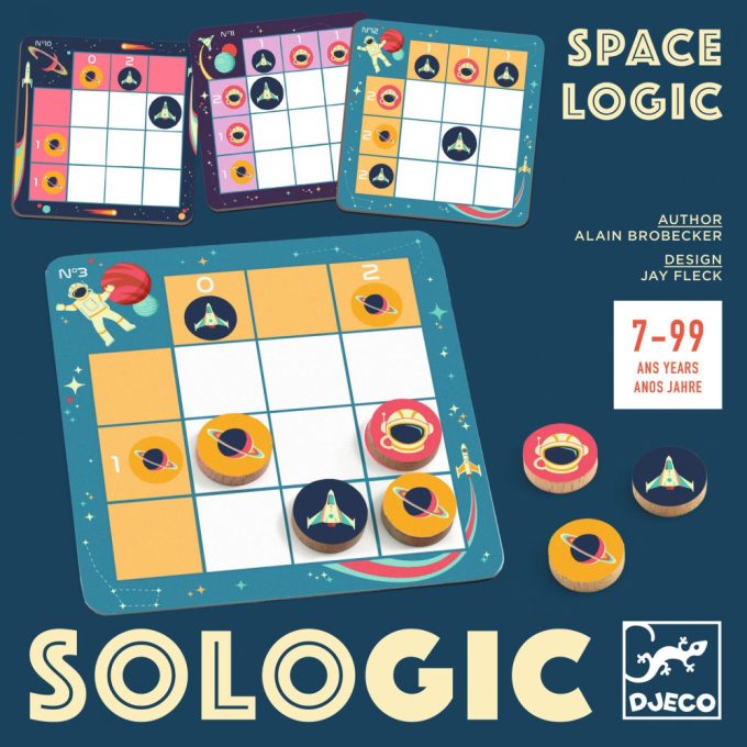 Djeco Logikai játék - Képes sudoku - Space logic