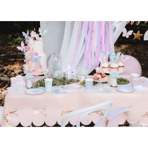 Party Deco Unikornis papír tányérok