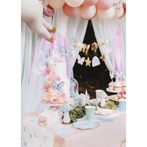 Party Deco Unikornis papír tányérok