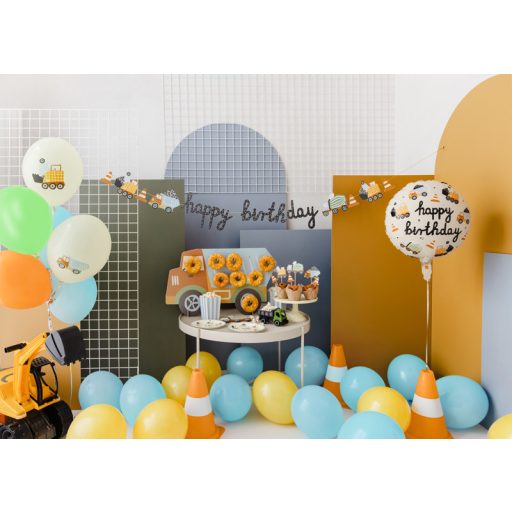 Party Deco Lufi - Építőipari járművek