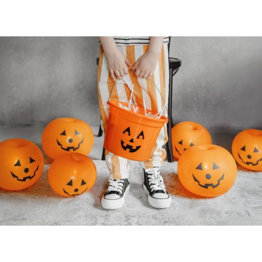 PartyDeco LED Világító Tök lufik (5db)