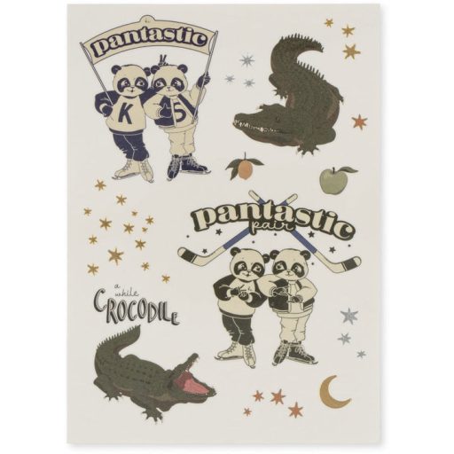 Konges Sløjd Gyerek tetoválás zöld - fiú