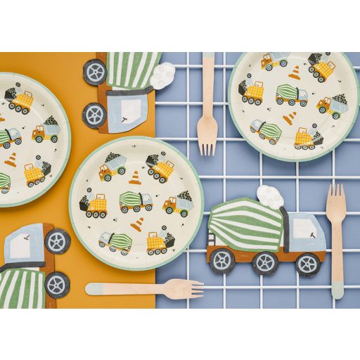 Party Deco Szalvéták Betonkeverő 20 db