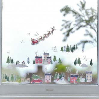 Ginger Ray Karácsonyi ablakmatricák