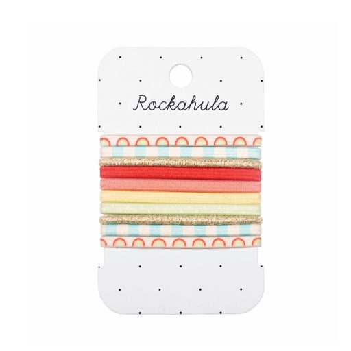 Rockahula Kids Vintage Szivárvány elasztikus hajgumik 4 db