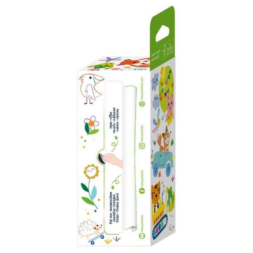 Haku Yoka Kihúzható mini színező 4 db marokkrétával, Járművek