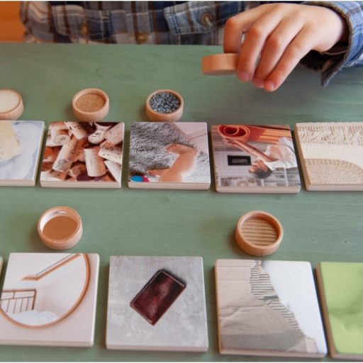 Andreu Toys Tapintható párosító játék - Valódi képek