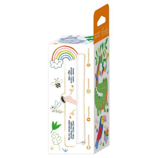 Haku Yoka Kihúzható mini színező 4 db marokkrétával, Szafari