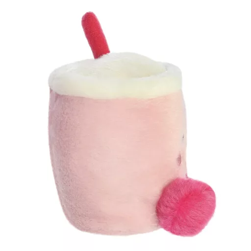 Palm Pals Tangy Heart Boba rózsaszín szívecskés bubble tea boba plüssfigura 13 cm