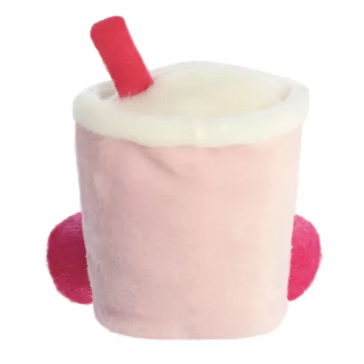 Palm Pals Tangy Heart Boba rózsaszín szívecskés bubble tea boba plüssfigura 13 cm