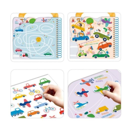 Avenir Mágikus vízzel festő könyv, Járművek