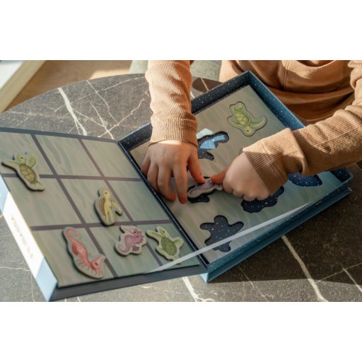 Filibabba Mágneses Tic Tac Toe játék - Tengeri barátok