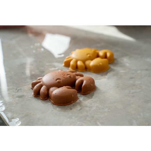 Filibabba Szilikon homokozó játékok 5 db - meleg színek