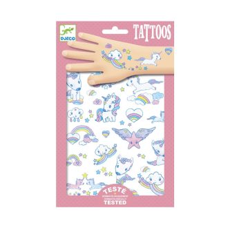 Djeco Tetováló matricák - Unikornisok