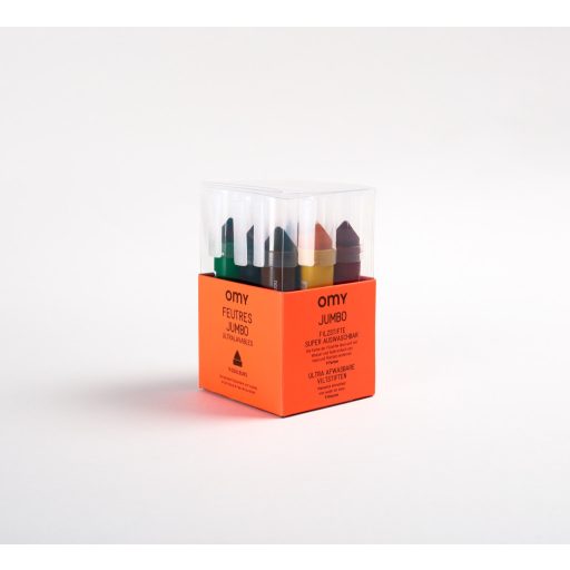 OMY Jumbo jelölőfilctollak 9 db