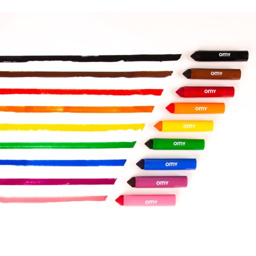 OMY Jumbo jelölőfilctollak 9 db