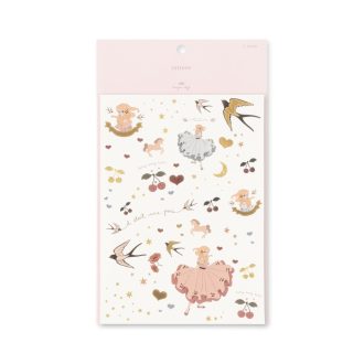 Konges Sløjd Gyerek tetoválás - Lányos