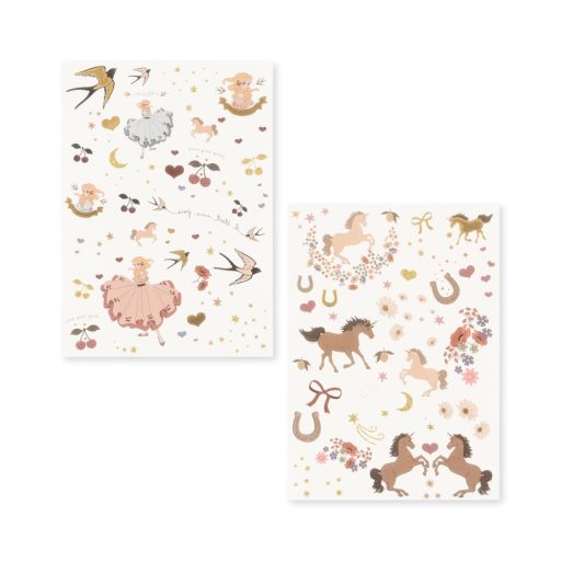 Konges Sløjd Gyerek tetoválás - Lányos