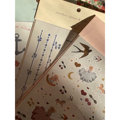 Konges Sløjd Gyerek tetoválás - Lányos