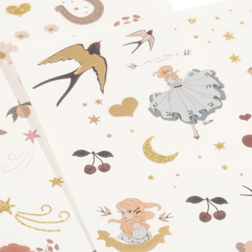 Konges Sløjd Gyerek tetoválás - Lányos