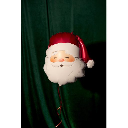 PartyDeco Fólia lufi Mikulás