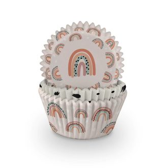 Creative Party Szivárványos muffin papír