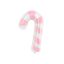 Party Deco Fólia lufi Candy cane - rózsaszín